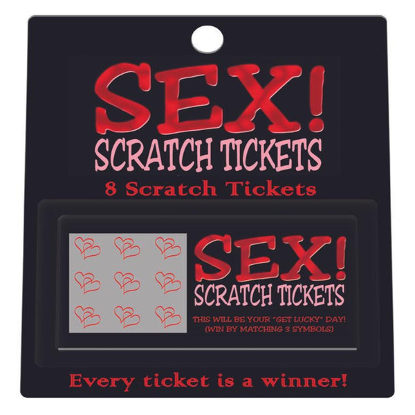 Sex Scratch Tickets